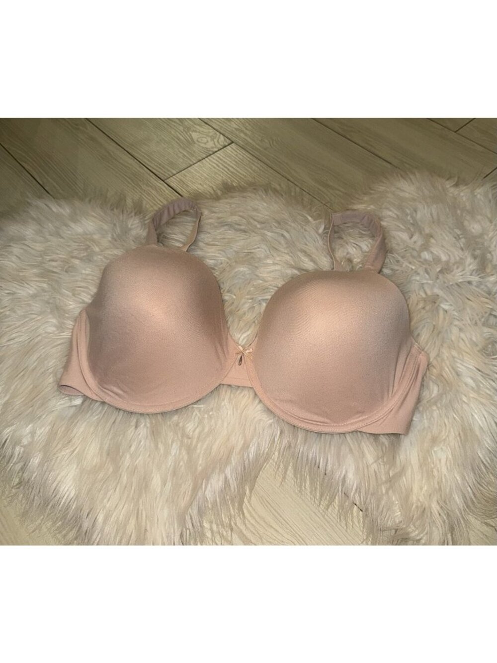 Paramour Felina 135031 Sensational T-Shirt Bra Lined Underwire Womens 36H Pink